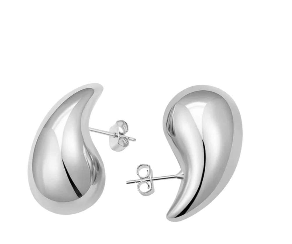 Sahira - Elia Raindrop Earring - Silver