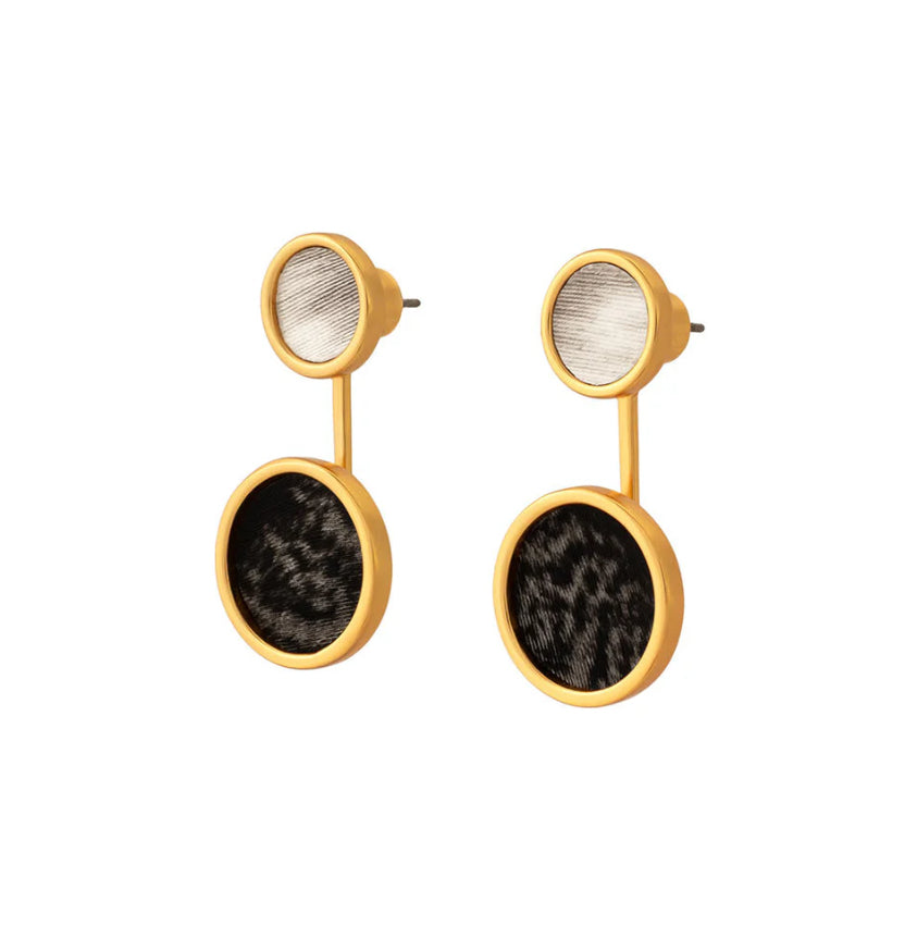 Brackish Riley Bezel Jacket Earring