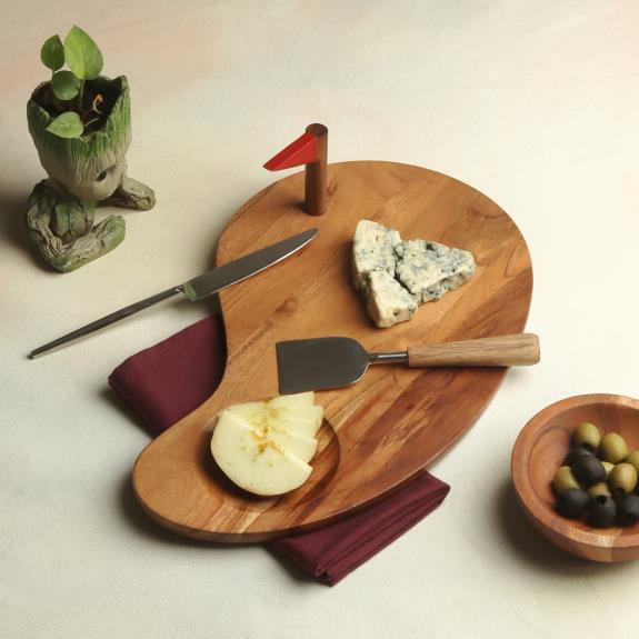 Wood Golf Cutting Board