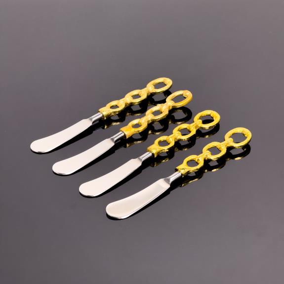 Gold Chain Handle Spreaders