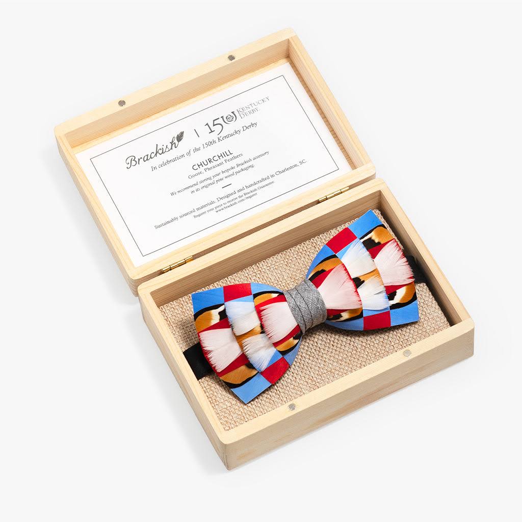 Brackish Churchill Bow tie