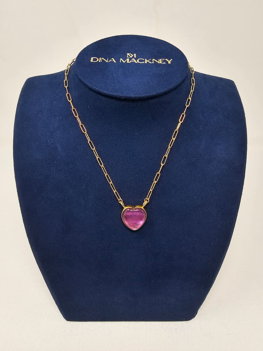 Dina Mackney Petite Heart Necklace