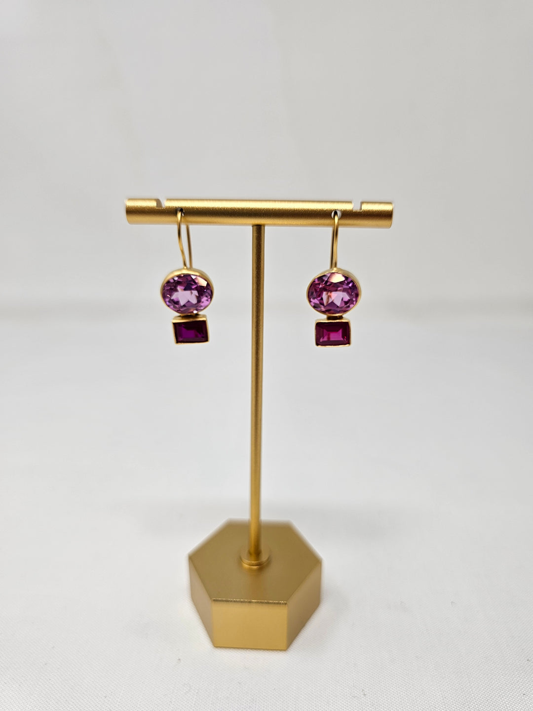 Dina Mackney Pink Sapphire Middie Earring
