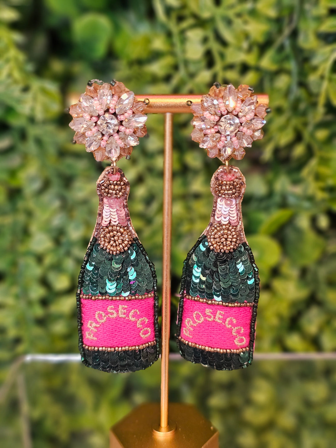 Allie Beads Prosecco Earrings