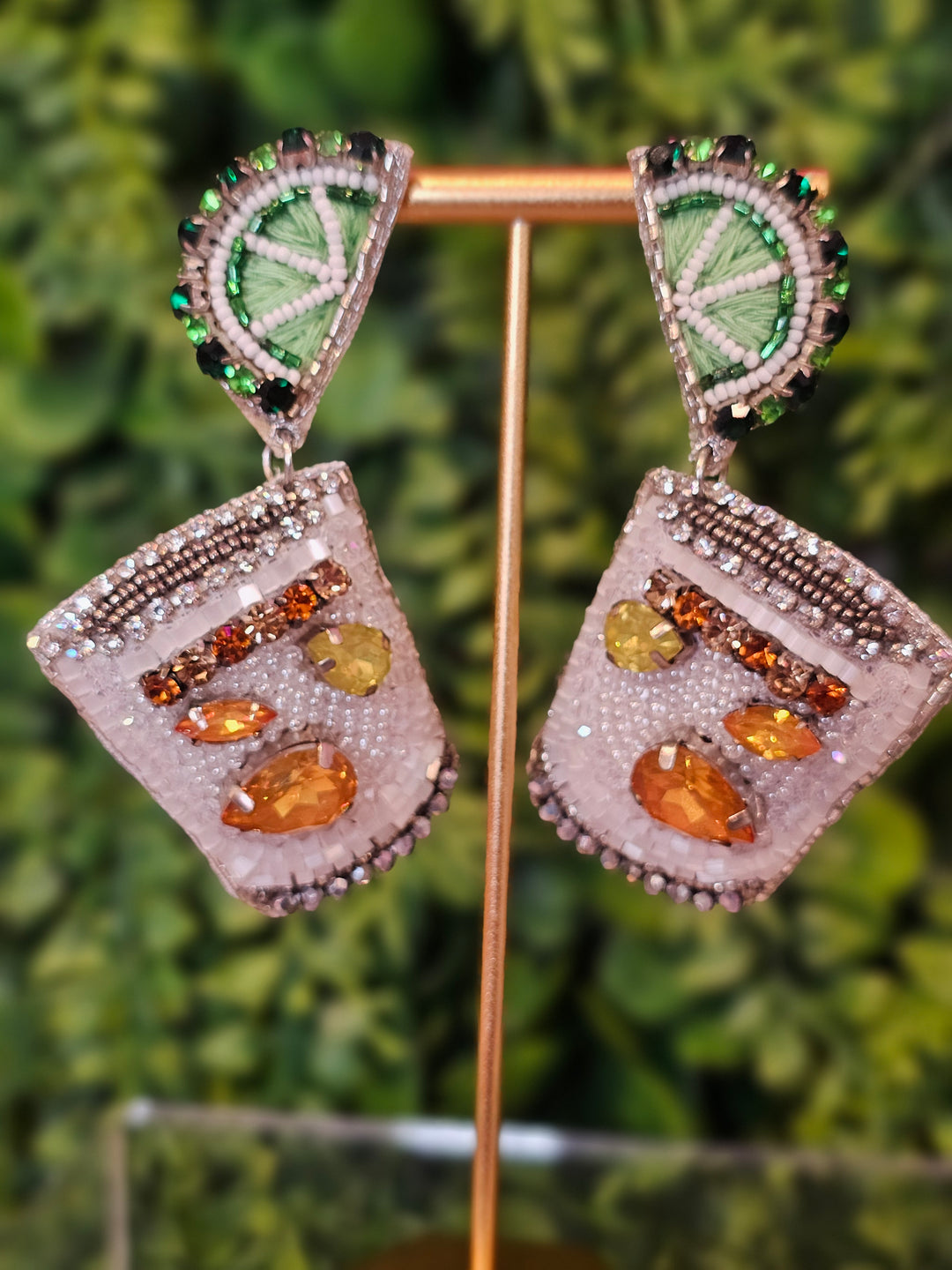 Allie Beads Tequila Shot Earrings