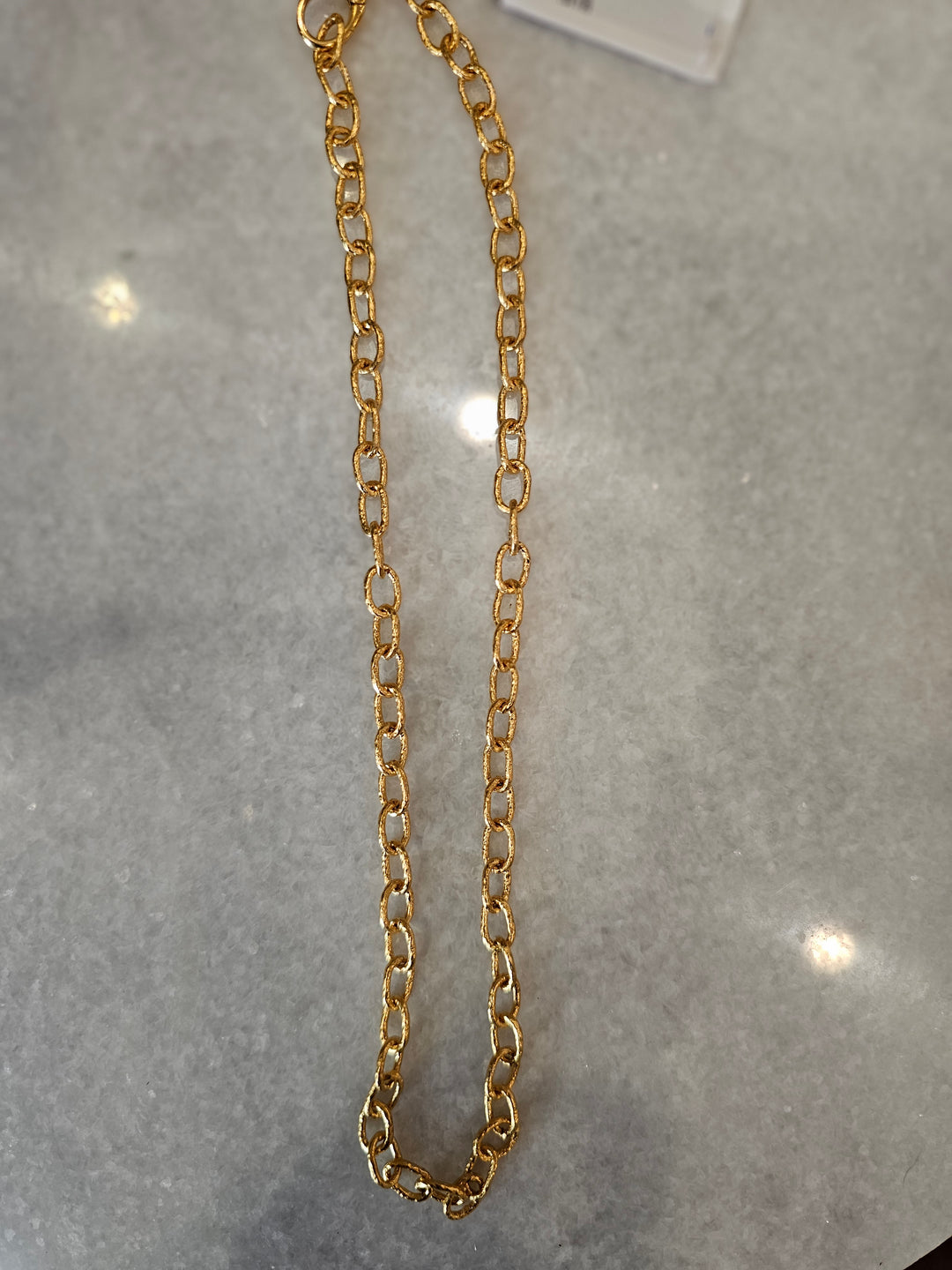 Dina Mackney Hammered Medium Chain 18'