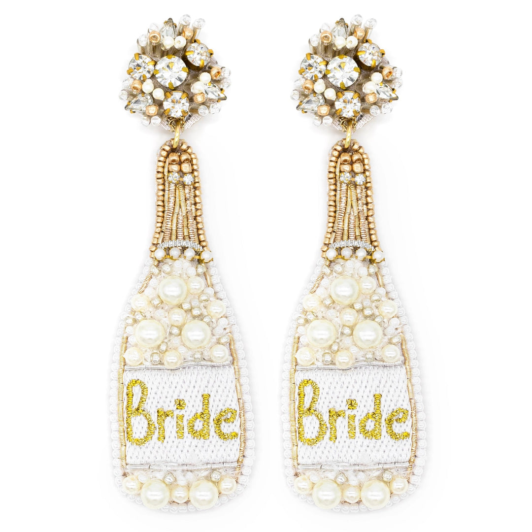 Allie Beads Bride Earrings