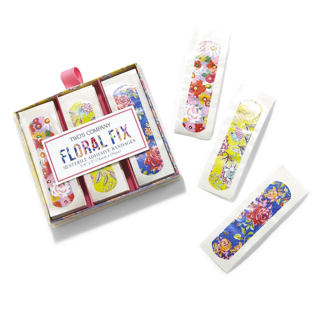 Twos Company Floral Fix Bandages 30 Pack