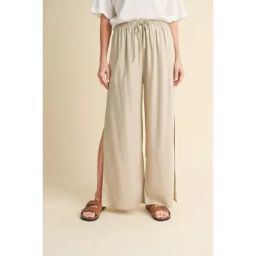 Off-White Linen Pants