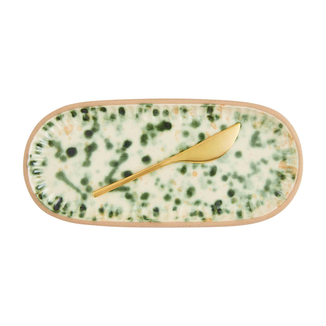 Mudpie Green Splash Dish Set