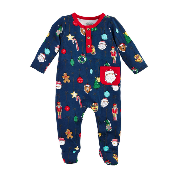Mudpie Kids Navy Ornament Sleeper