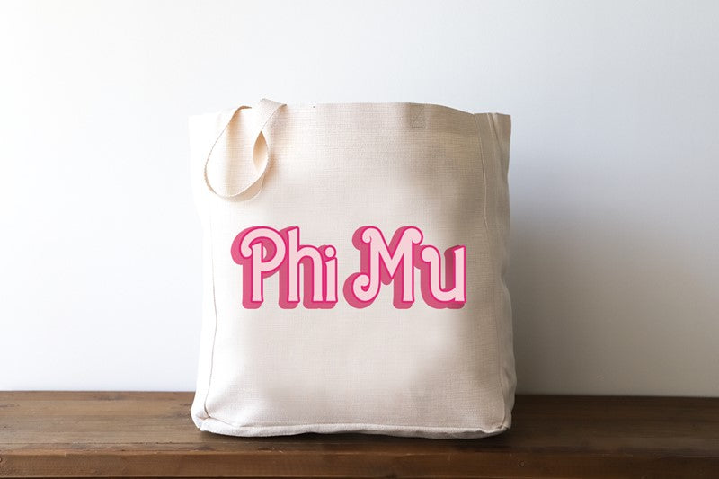 Little Birdie Barbie Sorority Tote - Phi Mu