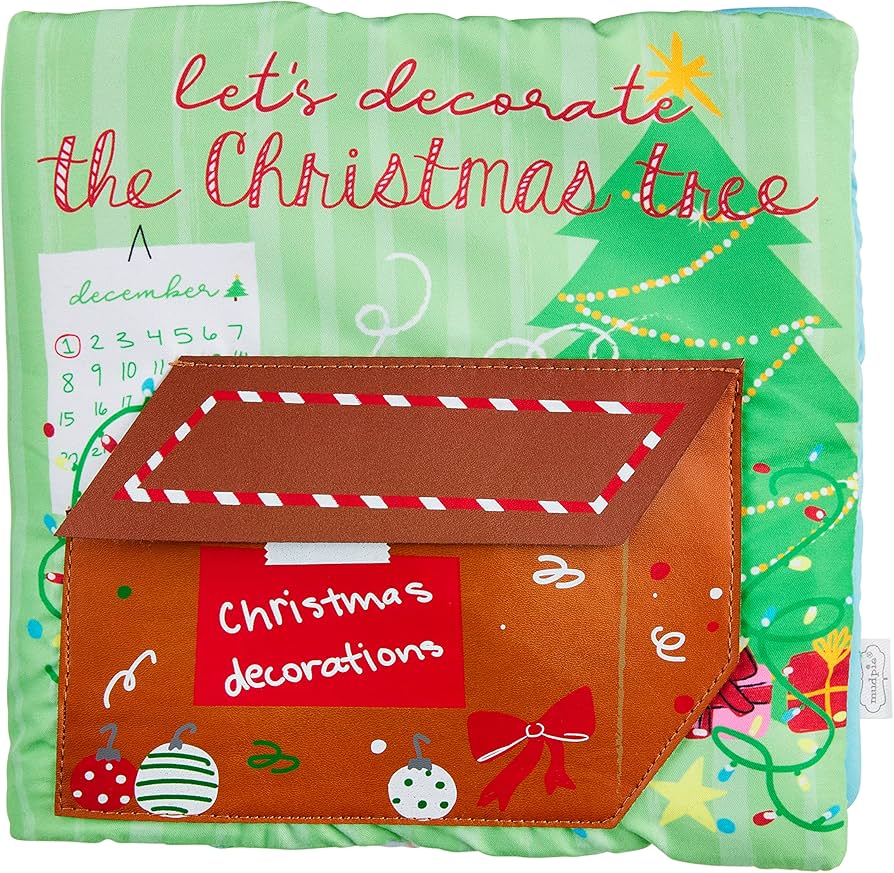 Mudpie Decorate Your Xmas Tree Book