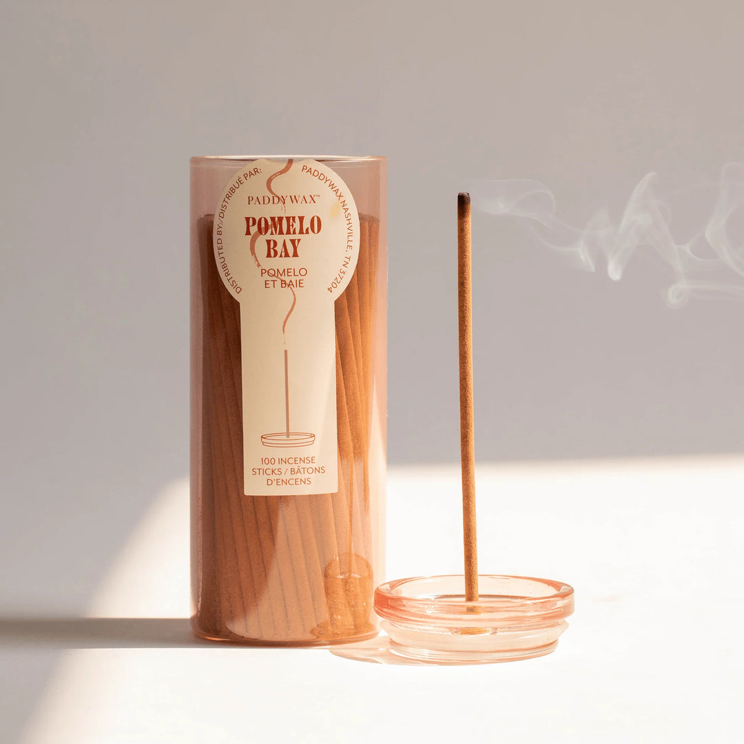 Paddywax Glass Jar Incense Pomelo Bay