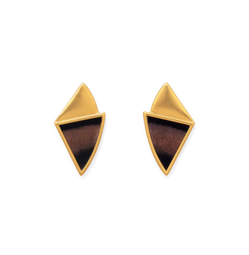 Brackish Mila Triangle Drop Earring