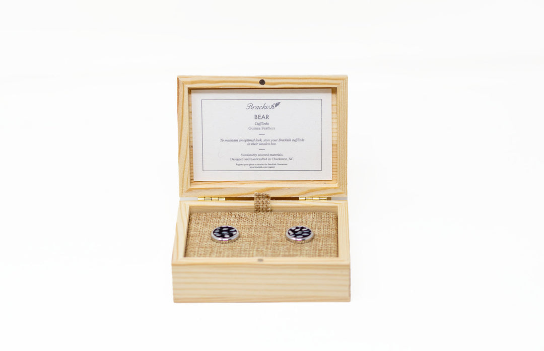 Brackish Bear Cufflinks