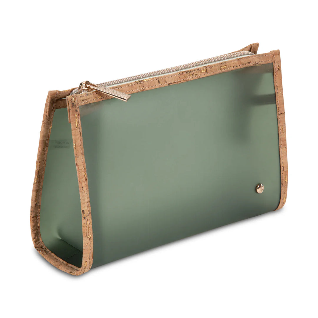 Stephanie Johnson Miami Thyme Medium Zip Makeup Bag