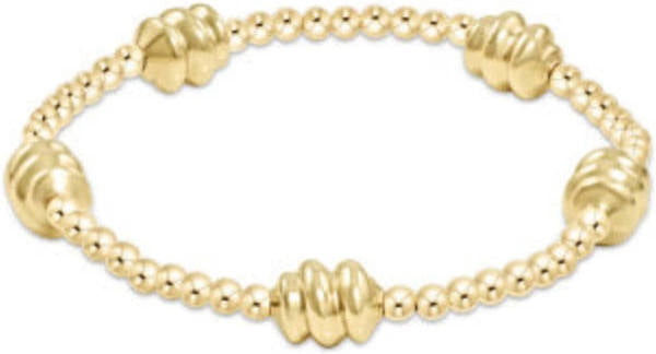 Enewton Admire Gold Bead Bracelet 3MM