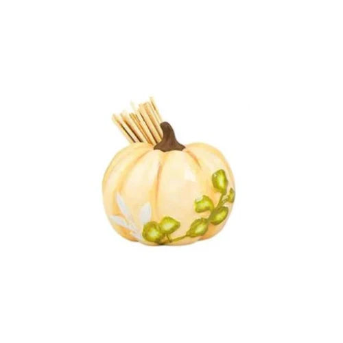 Mudpie Pumpkin Toothpick Holder