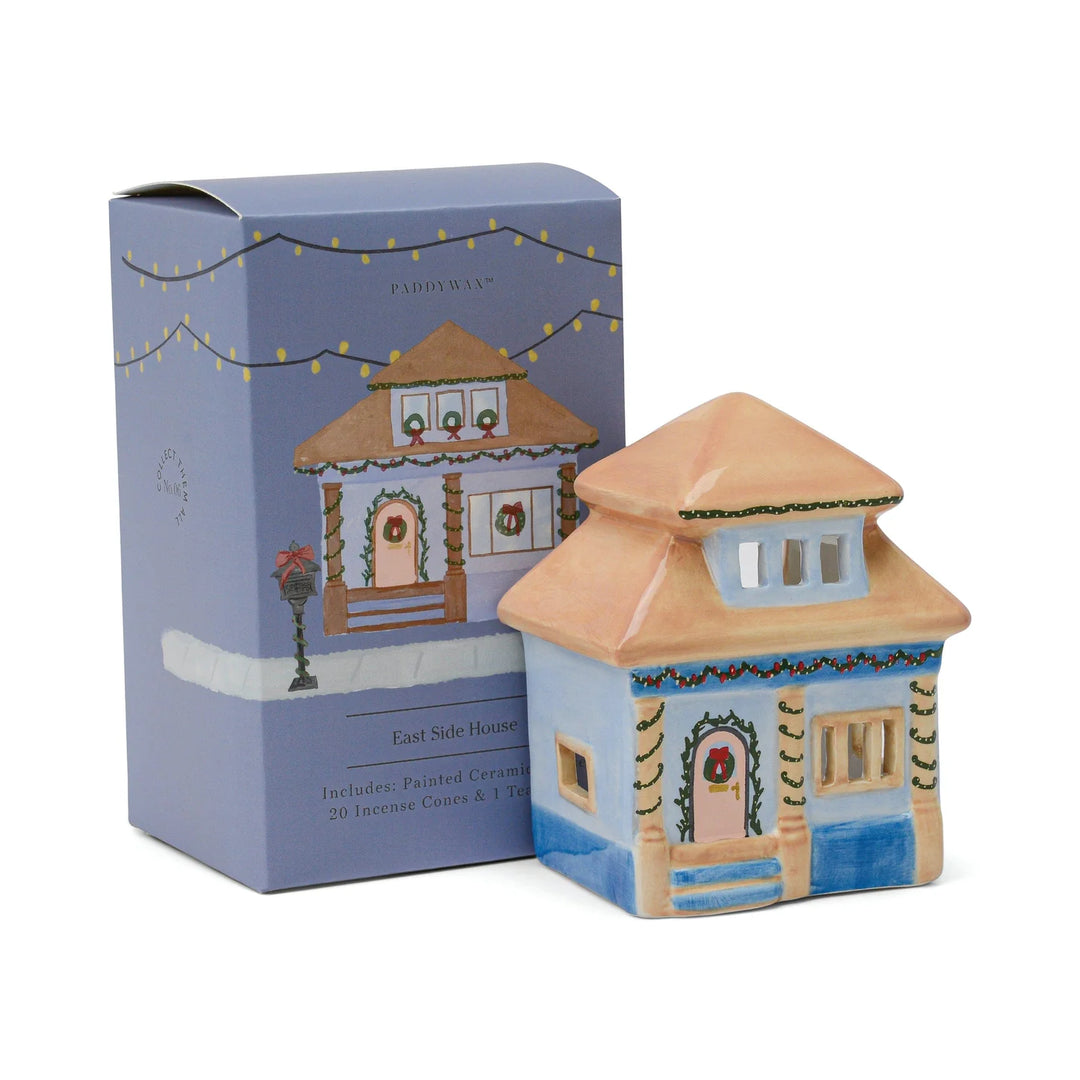 Paddywax Christmas East Side House Incense & Tea Light