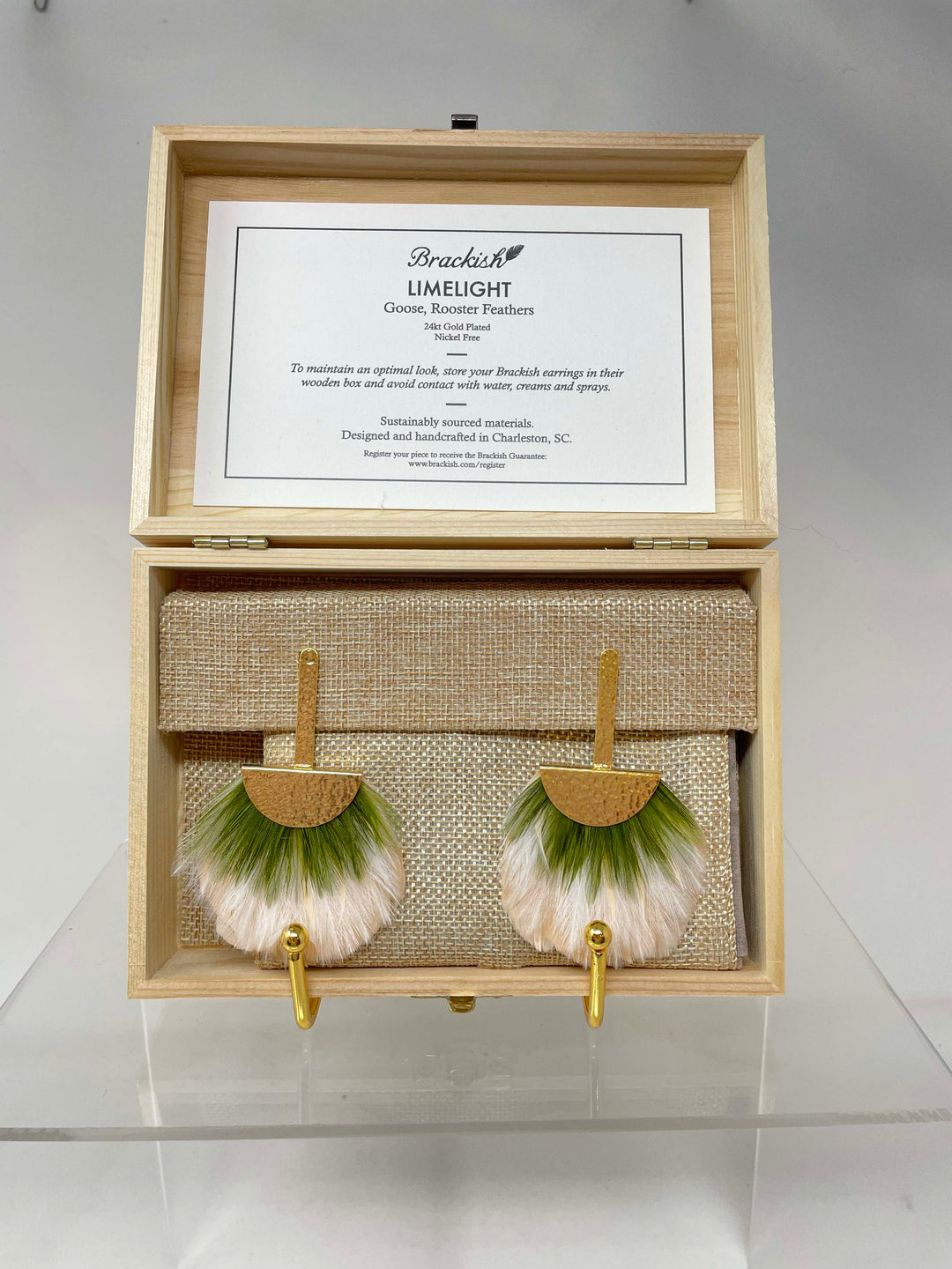 Brackish Limelight Earrings