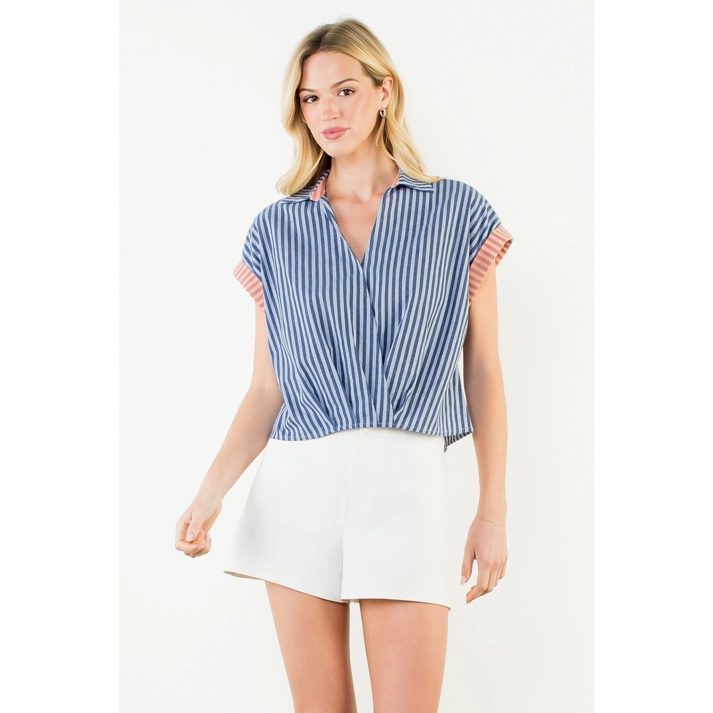 THML Stripe Synched Top