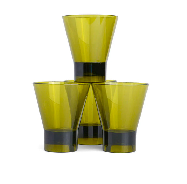 Glinda Tumbler Set Of 4 Olive