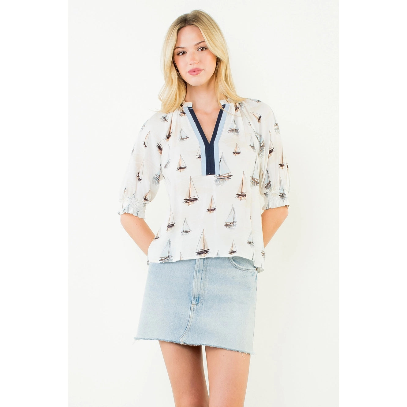 THML Sailboat Blouse
