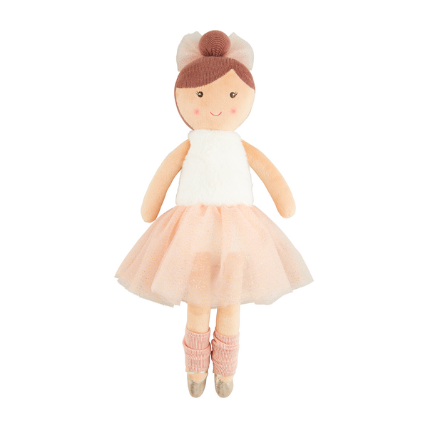 Mudpie My First Ballerina Doll