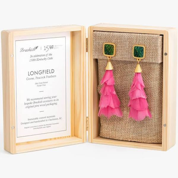 Brackish Long field Statement Earring
