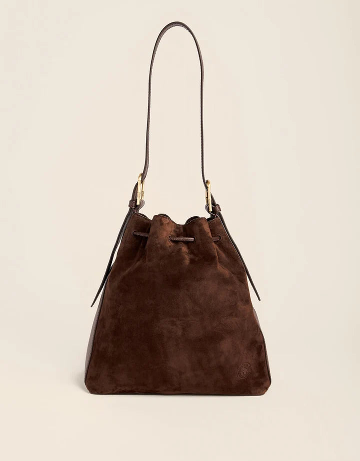 Spartina 449 Siren Eden Suede Drawstring Espresso