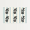 Brook Isle Blue Stripe with Chicken Paper Placemats