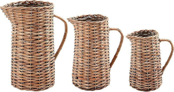 Mudpie Willow Decor Pitcher