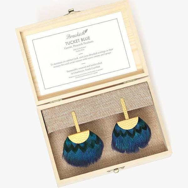 Brackish Tucket Blue Earring