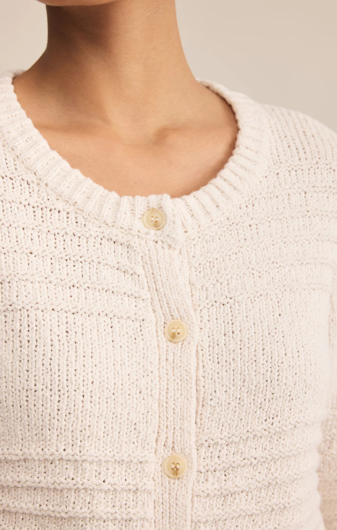 Z Supply Between The Lines Cardigan Crystal