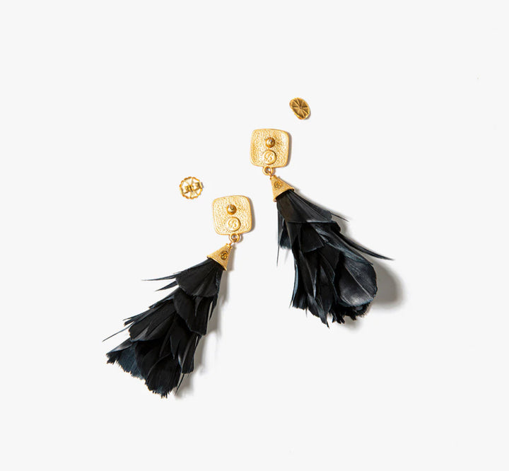 Brackish Parades Gold Statement Earring