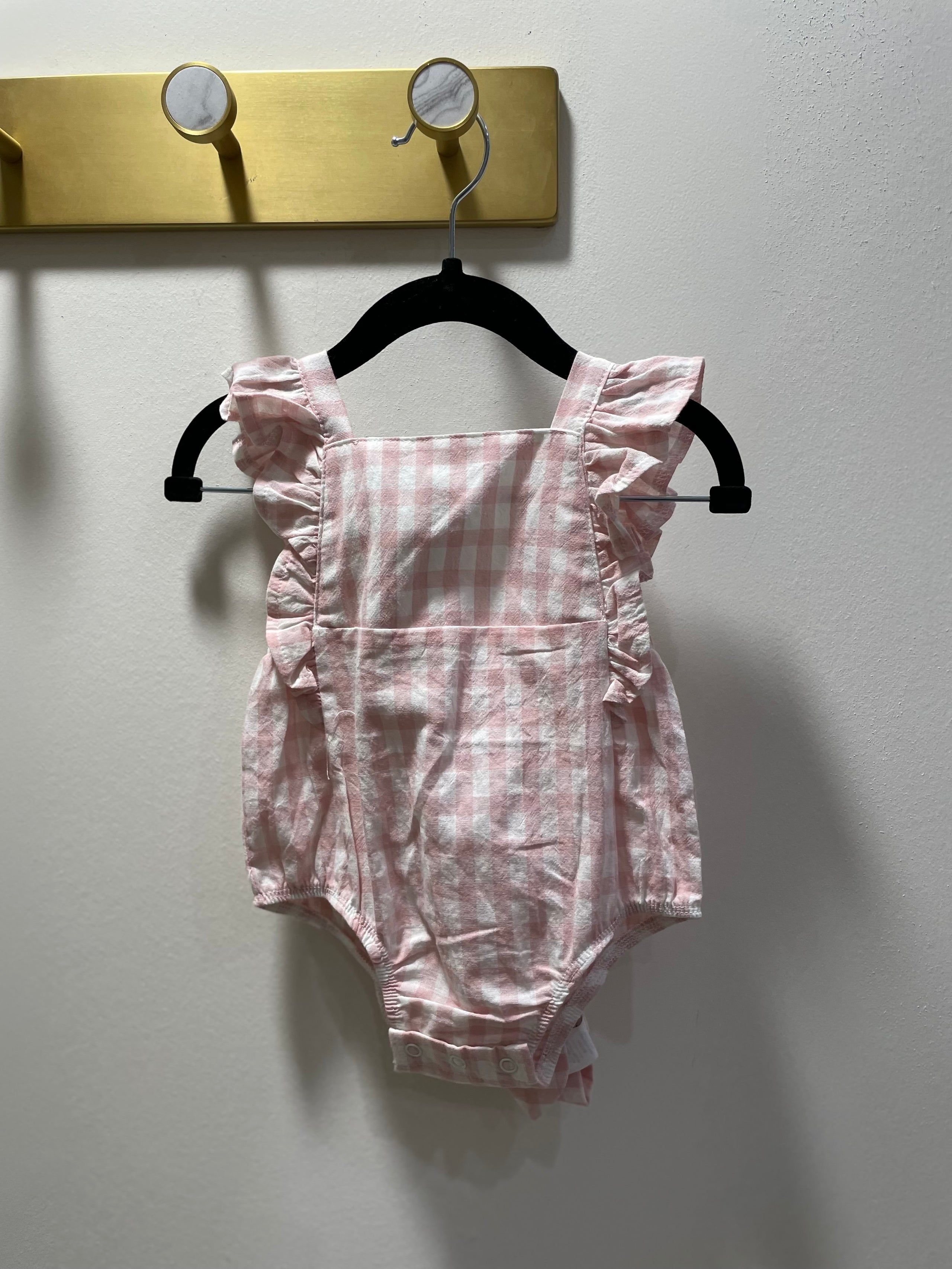 Mudpie Gingham One Piece Outfit