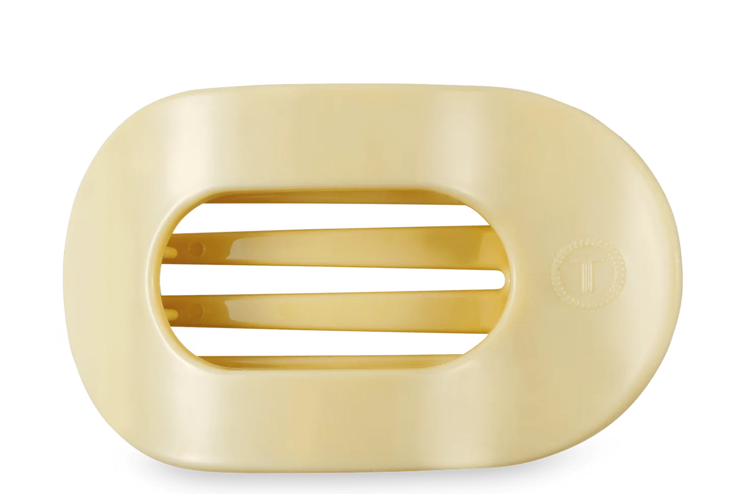 Teleties Medium Flat Round Hair Clip