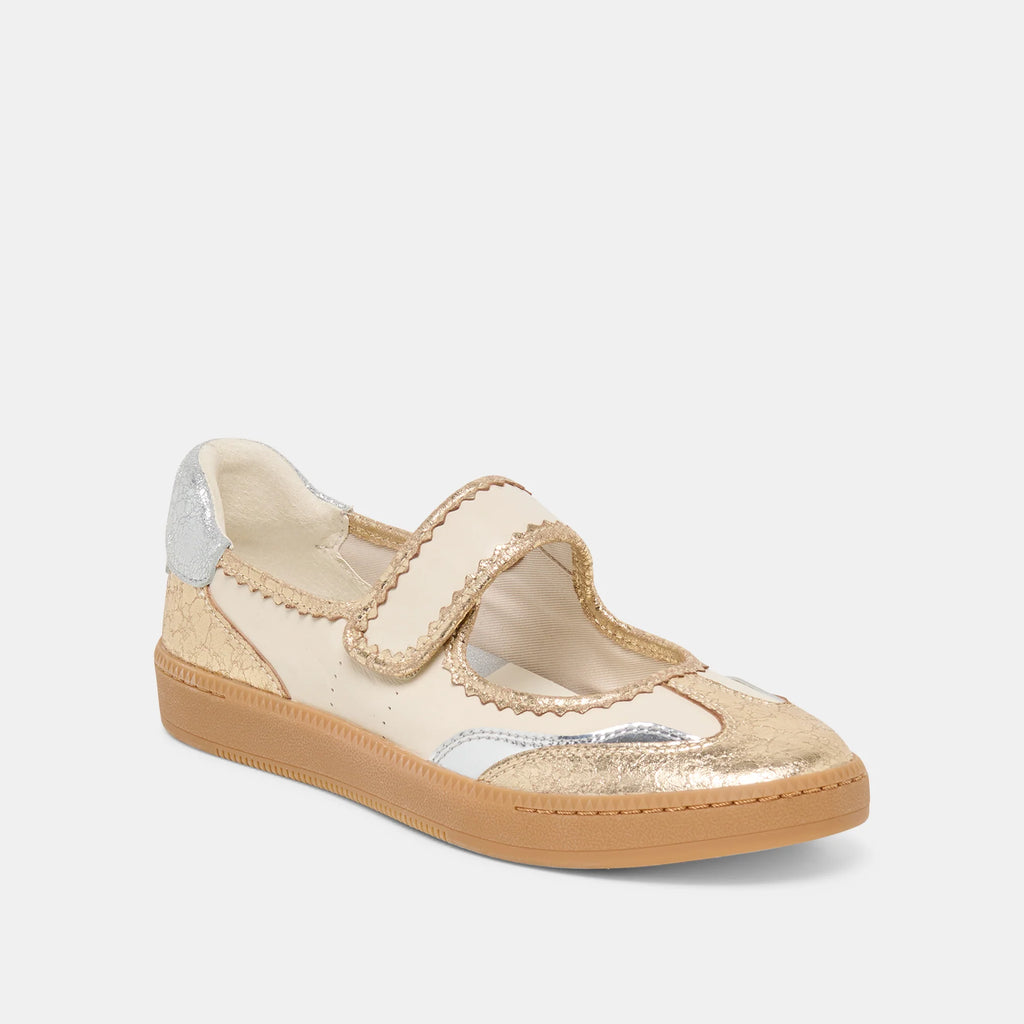 Nanet Metallic Sneakers