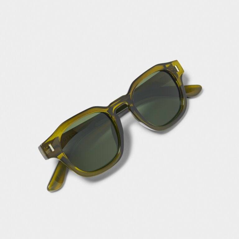 Katie Loxton Milos Olive Green Sunglasses