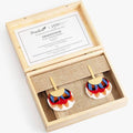 Brackish Grandstand Grecian Earring