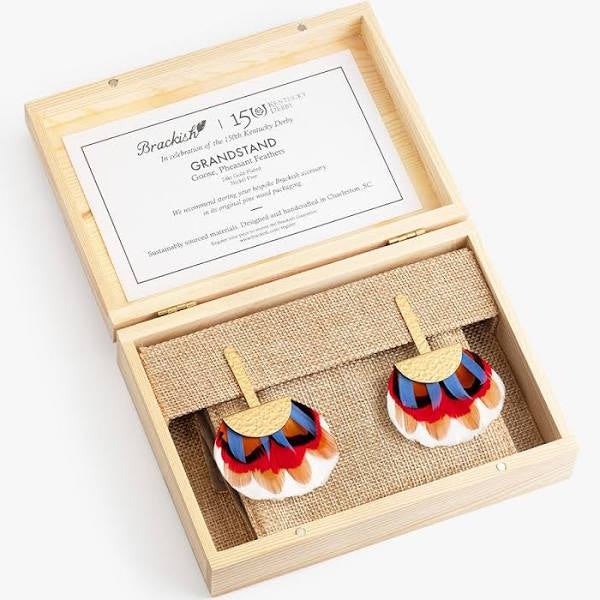 Brackish Grandstand Grecian Earring