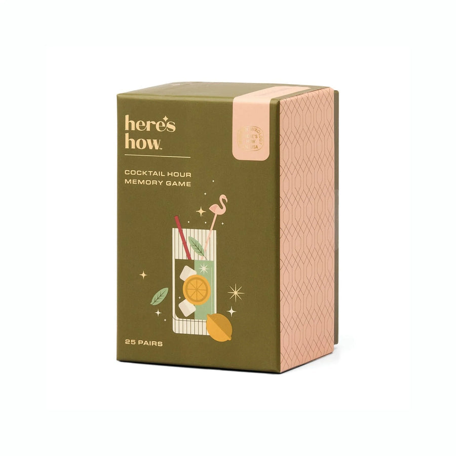Here’s How Cocktail Hour Memory Game