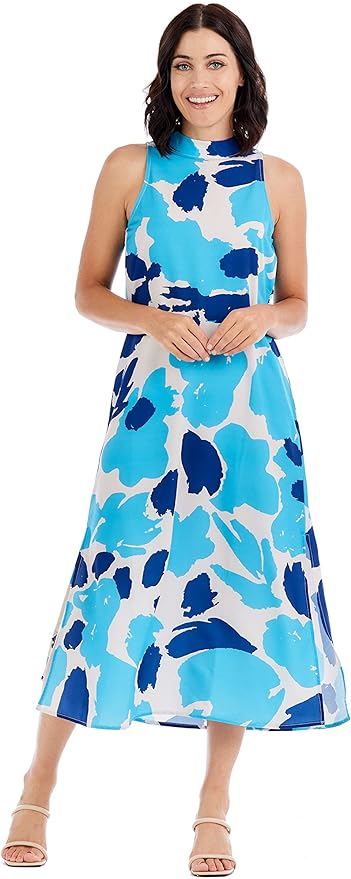 Mudpie Annie Mock Neck Dress