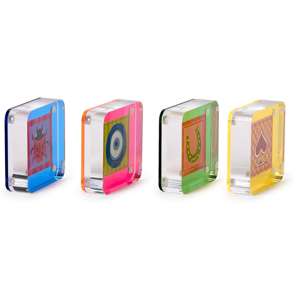 Twos Company 3x3 Acrylic Magnetic Frames Set Of Four