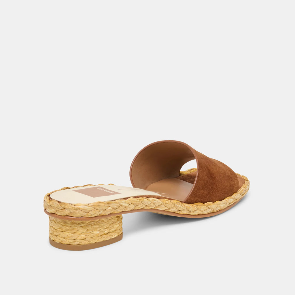 Dolce Vita Dixi Brown Suede Sandal