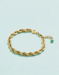 Spartina 499 SP Chunky May River Bracelet 7.25-8” Gold