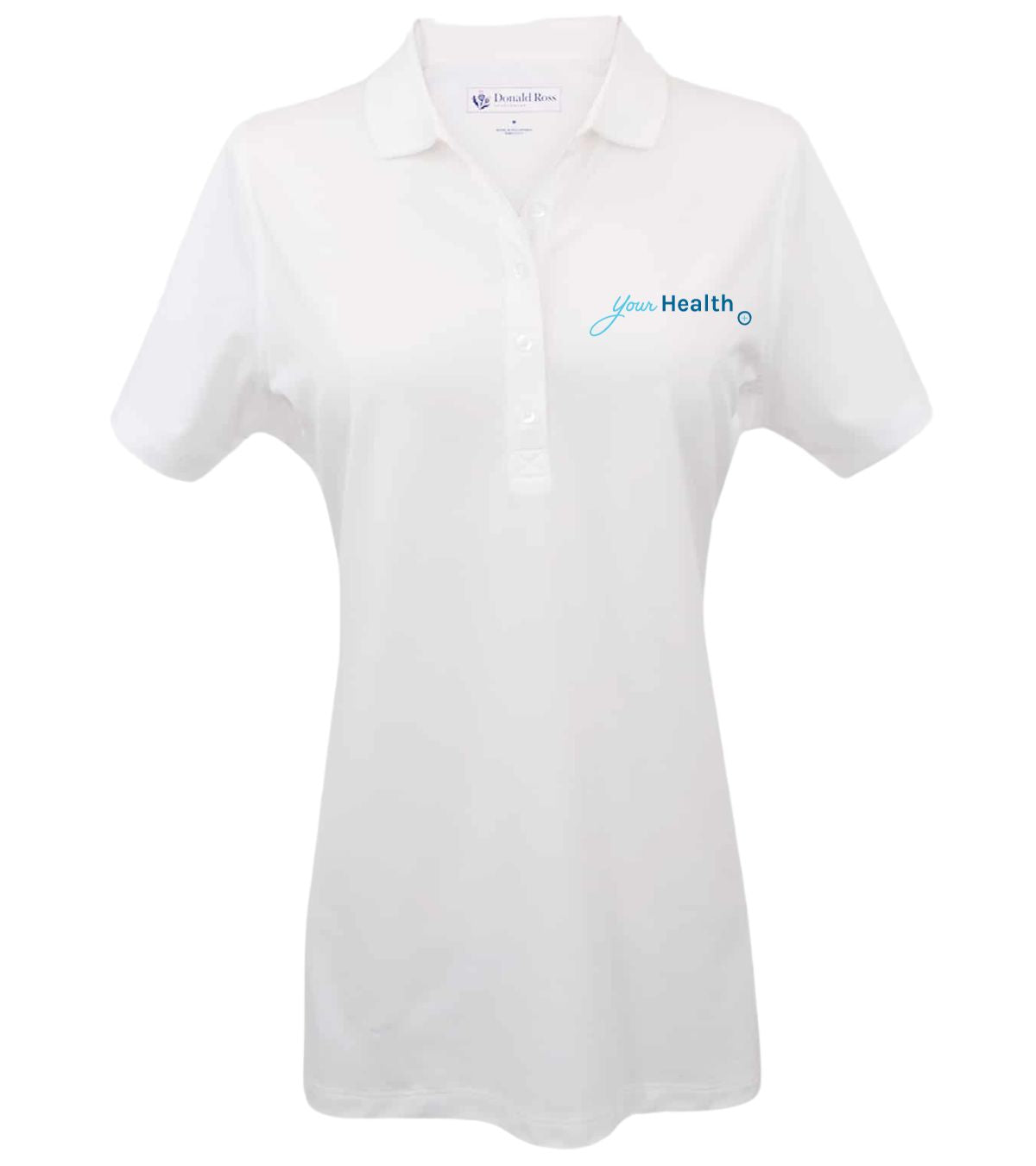 WOMEN'S CLASSIC FIT POLO - WHITE