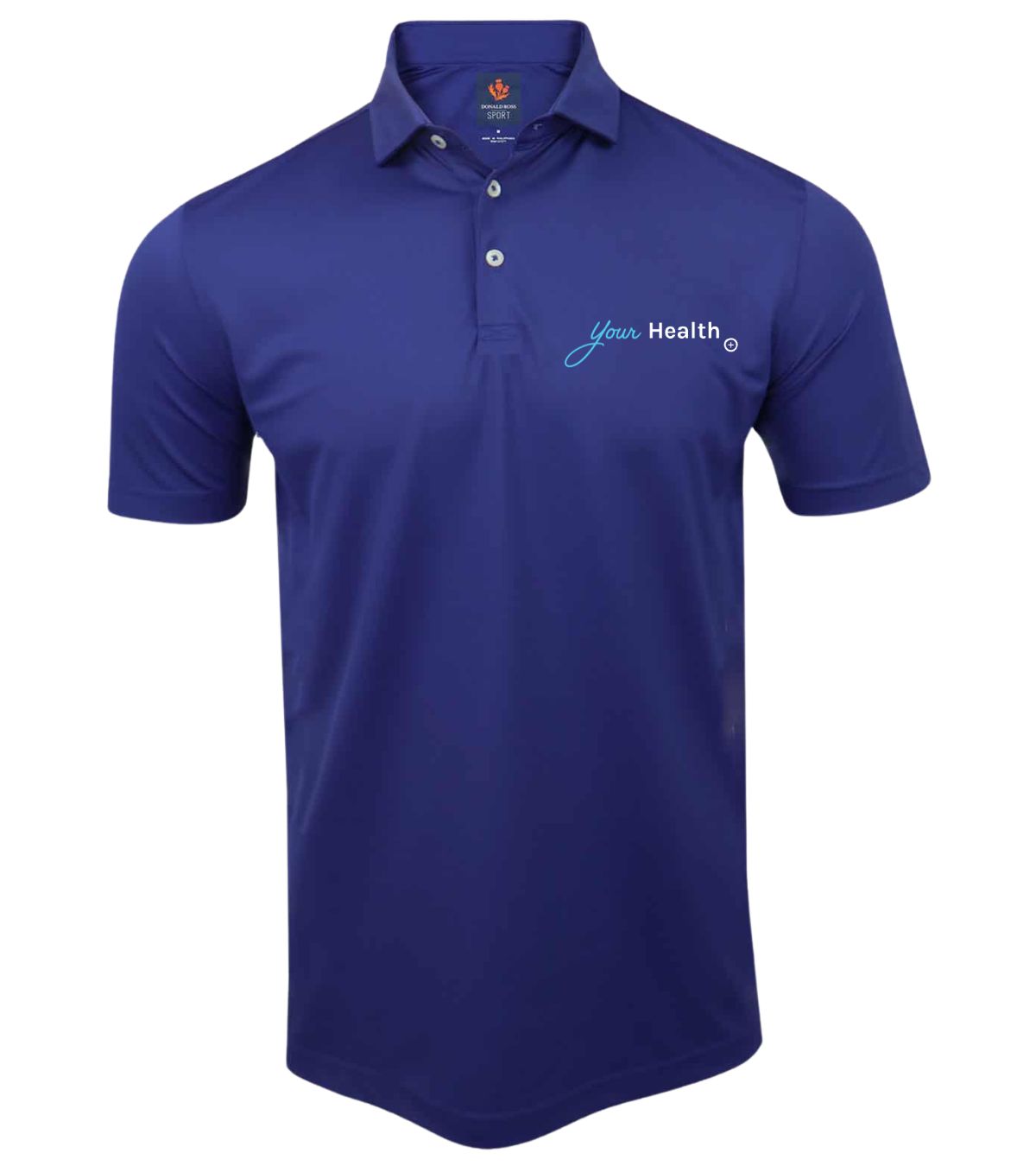 MEN'S SELF COLLAR SPORT'S FIT - NAVY
