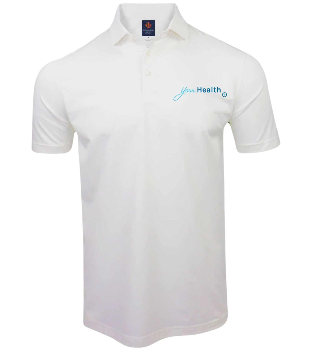 MEN'S SELF COLLAR SPORT'S FIT - WHITE